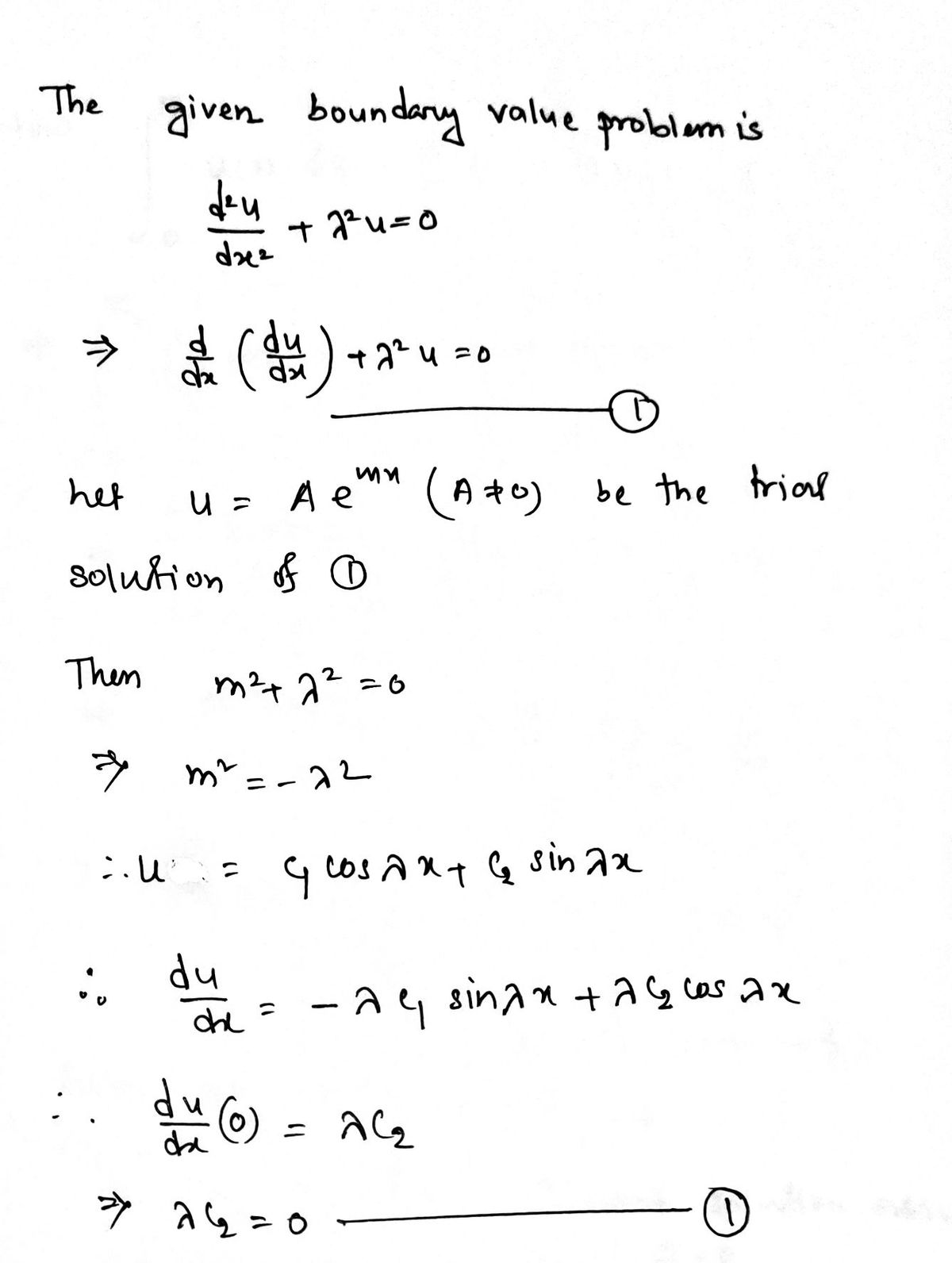 Calculus homework question answer, step 1, image 1